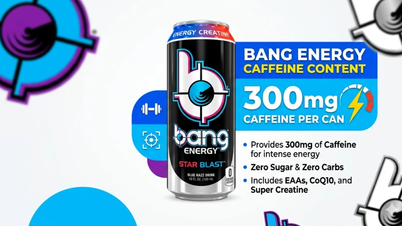 bang energy drink caffeine